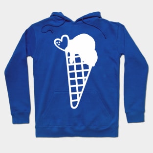 White Snow Cone Hoodie